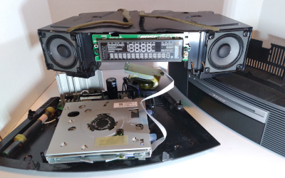 Bose Wave Radio Model AWRCC1 opened